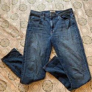 Madewell high rise slim boyfriend jeans 31 tall